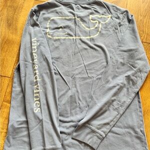 Vineyard Vines Men's Blue Long Sleeve Shirt